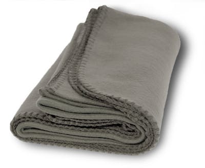 Fleece Blankets - Grey, 50" x 60"