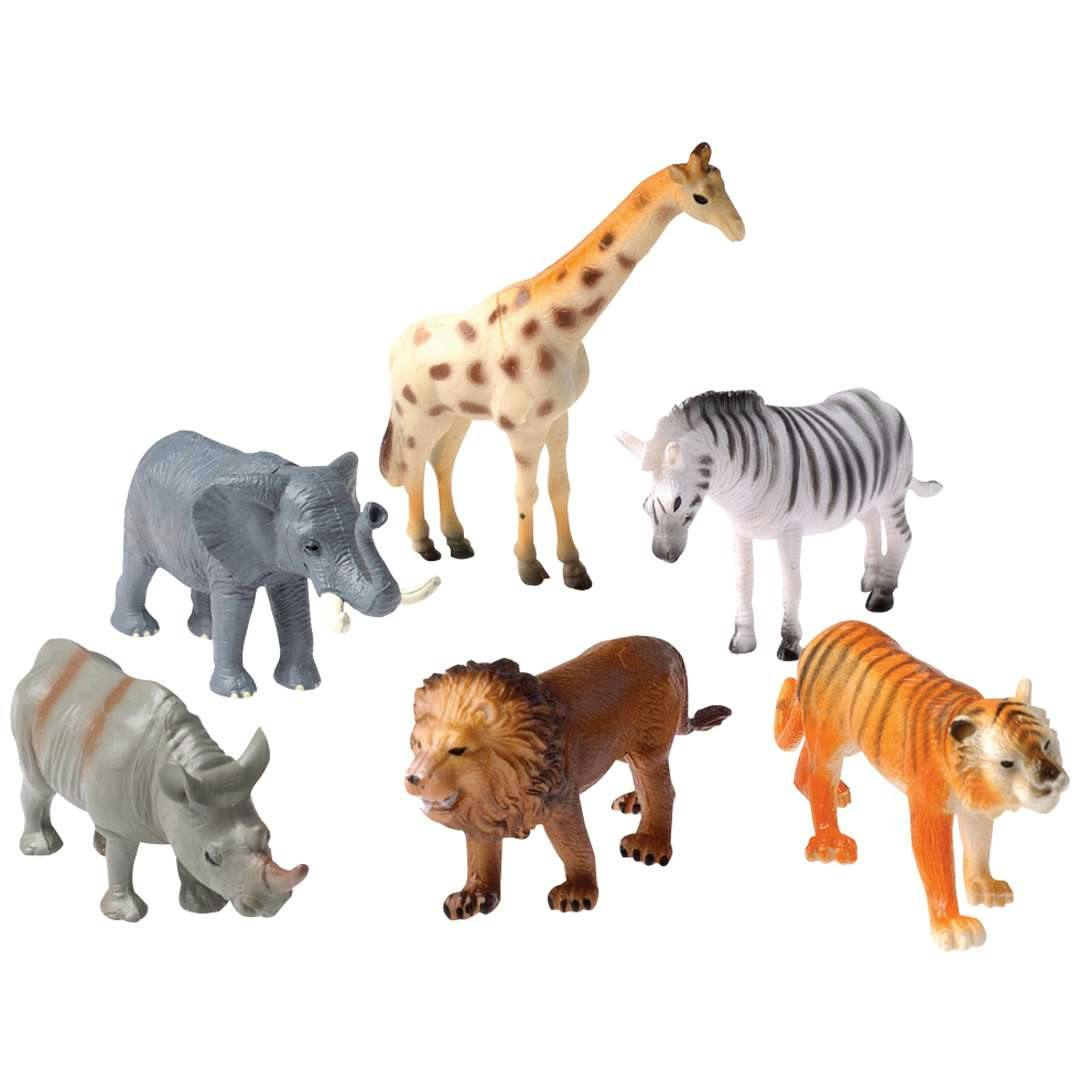 Wild Animals Figurines - Assorted, 4"