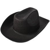 Adult Cowboy Hats - Black, Felt