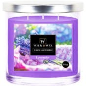 3-Wick Jar Candles - Lavender, 14oz