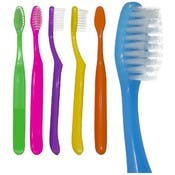 Kids' Toothbrushes - Assorted Colors, Ages 3-8