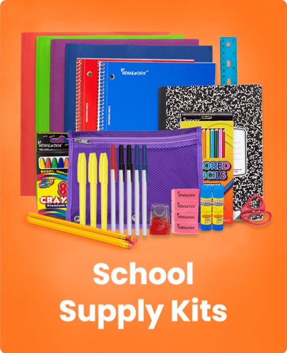 Wholesale Lot of New Back hot To School & Office Supplies Overstock Inventory #L17