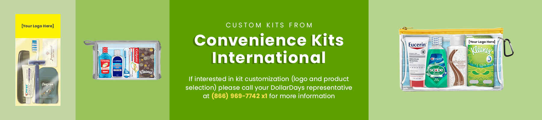 Convenience Kits Custom Hygiene Kits