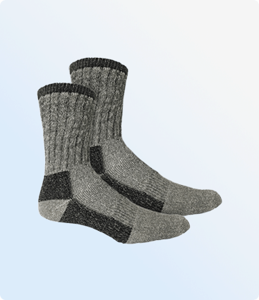 Bulk thermal socks for winter warmth