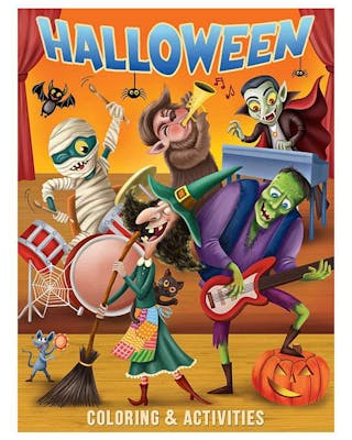 Halloween Coloring Books - Assorted, 64pgs