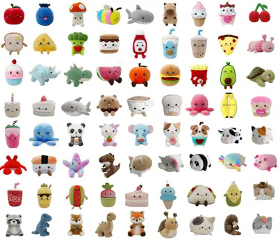 Cuddle Crew Plush, 9" - Assorted