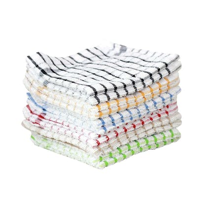 Terry Woven Dishcloths - Assorted, 12" x 12"