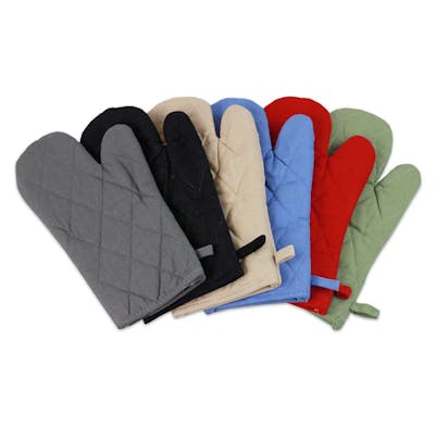 Solid Oven Mitts - Assorted, 13"