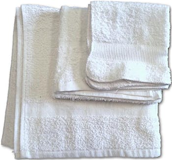 belem Economical 60 White Large Bath Towels Bulk (24x50)- 5 Dozen Wholesale  Cheap Bath Towel Set- Save $149 in Bulk Bath Towels – Light Weight, Quick