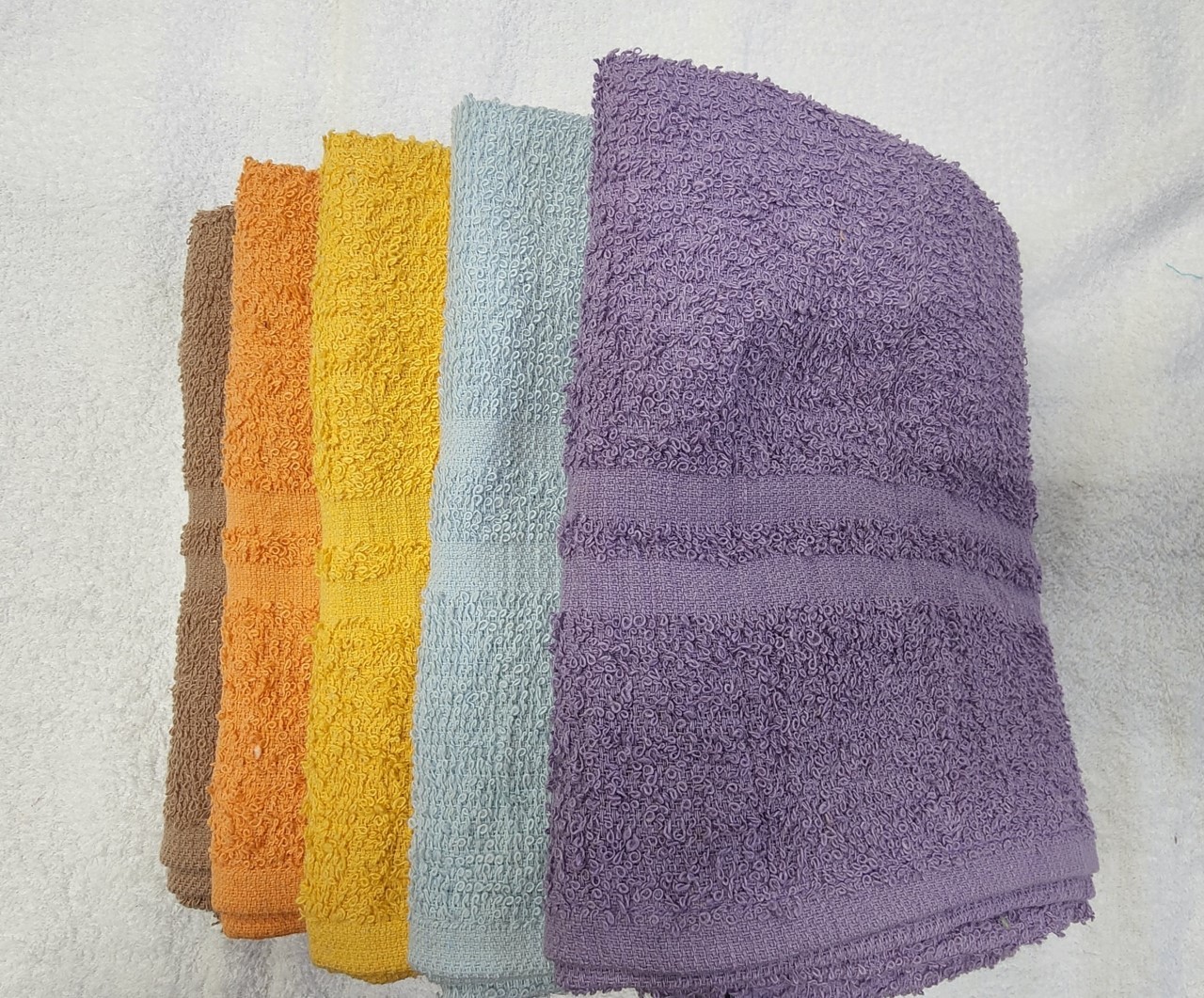 Wholesale Cotton Terry Bath Towels 20x40 White