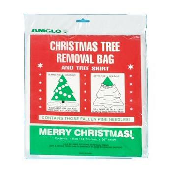 holiday tree removal bag