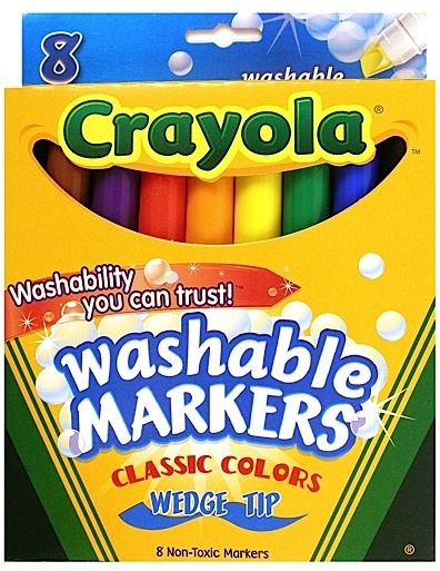 Crayola Kids Markers Bulk Broad Line 16 Assorted Bold Color 256 Carton  Classpack