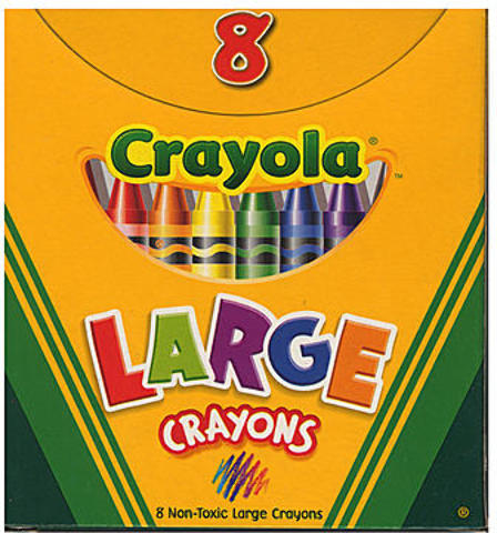 Giant Crayola Crayon in action, Blog entry., Alberto