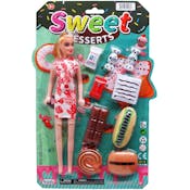 Fashion Dolls with Accessories, Assorted - 10.25"