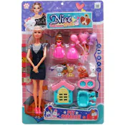 Fashion Dolls with Pet Accessories - 11.5"
