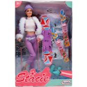 Stacie Snowboarder Fashion Dolls, 11.5" - Assorted