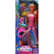 Mermaid Dolls with Accessories, Three Assorted - 11.5"