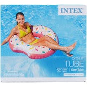 Intex Inflatable Sprinkle Donut Tube, 42" x 39"