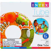 Intex Inflatable Transparent Tubes, Assorted Designs