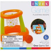 Intex Inflatable Floating Hoops Game, 26.5" x 21.5"