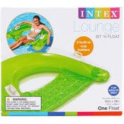 Intex Inflatable Lounge Sit 'N' Float, 60" x 39"