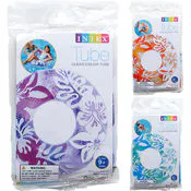 Intex Inflatable Clear Color Tubes, 36"