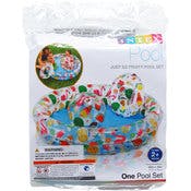 Intex Inflatable Kiddie Pool Set, 48" x10"