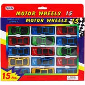 Diecast Metal Toy Cars, 15-Pack