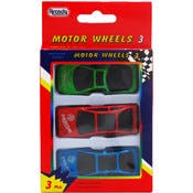 Diecast Metal Cars, 3-Pack