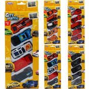 Diecast Metal Cars Set, 5-Pack