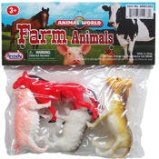 Farm Animal Figures, 4-Piece