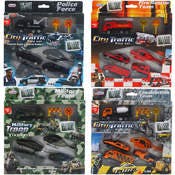 Diecast Metal Cars and Trucks - 7 Pack, 4 Styles, Assorted