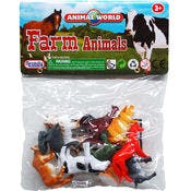Animal World Farm Animals, 10-Piece
