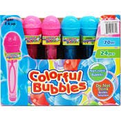 Microphone Shaped Colorful Bubbles