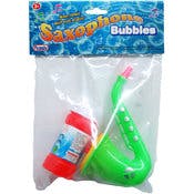 Saxophone Bubbles Set, Assorted Colors