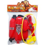 Firefighter Water Blaster & Backpack Tank Play Set, 11.25"