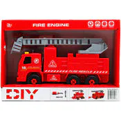 Battery Operated Firetruck Sets - 8"