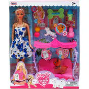 Emily Doll with Pets & Accessories, 12"