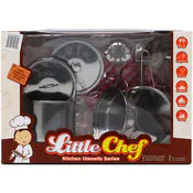 Little Chef Kitchen Play Set, 9-Piece