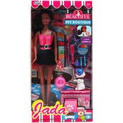 Jada Doll with Toy Pet, 11.5"