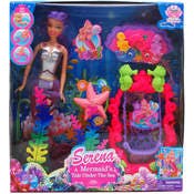 Mermaid Doll Play Set, 11.5"