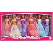 Royal Princess Dolls, 6-Pack