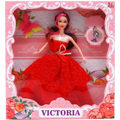 Victoria Dolls with Accessories - 11.5"