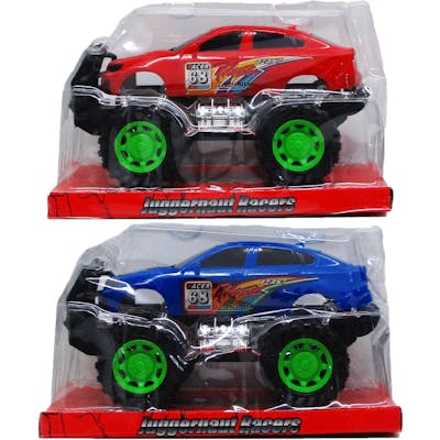 Friction-Powered Monster Trucks, Assorted - 8.75"