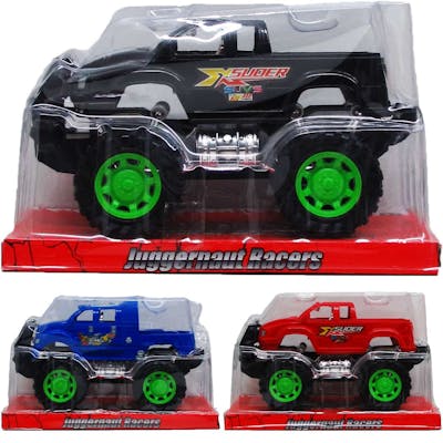 Friction-Powered Monster Trucks, Assorted - 9"