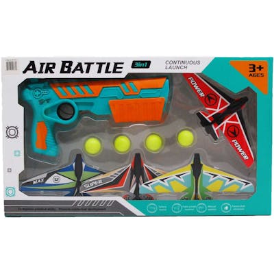 Dart Blaster with Foam Planes - 9 Pieces