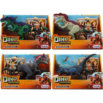 Dinosaur Sets, Assorted - 12 Piece