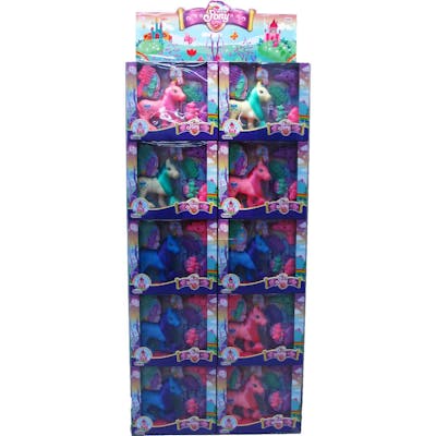 Rainbow Ponies with Accessories, Assorted - 5 "