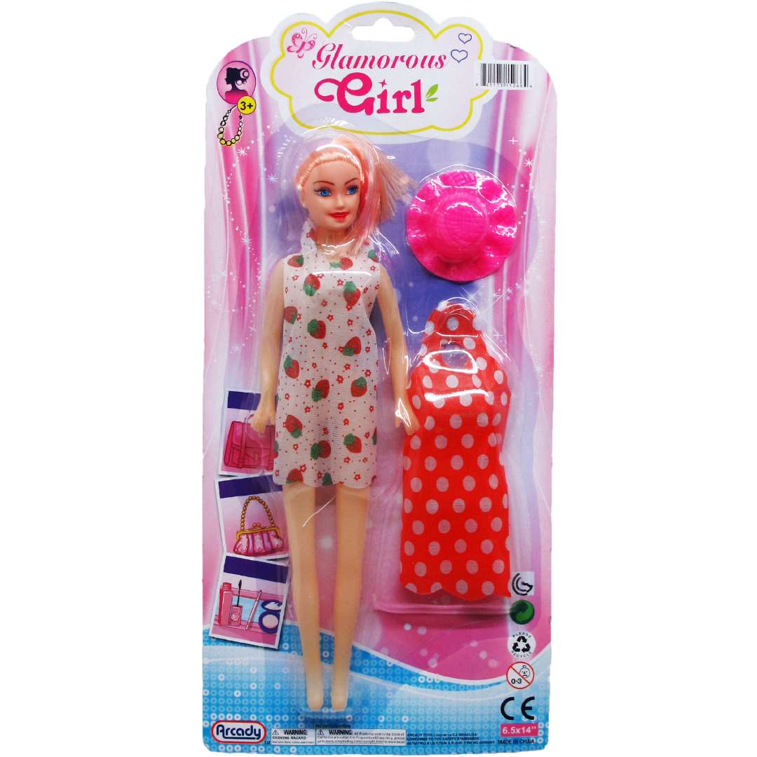 Fashion Dolls with Accessories, Assorted - 10.5"