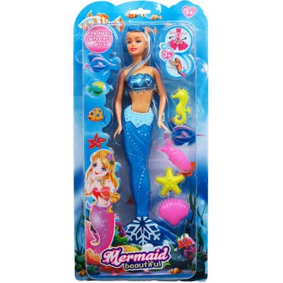 Mermaid Dolls with Accessories, 14" - Assorted